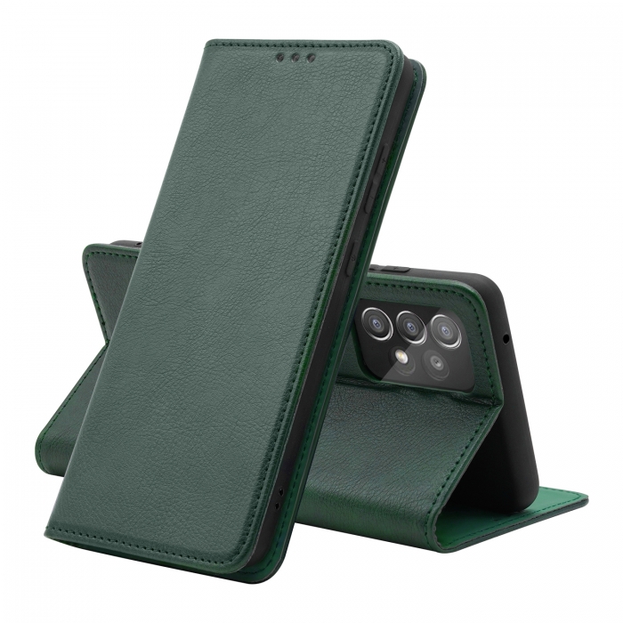 Чохол-книжка Leather Fold Xiaomi Redmi 12 Midnight Green